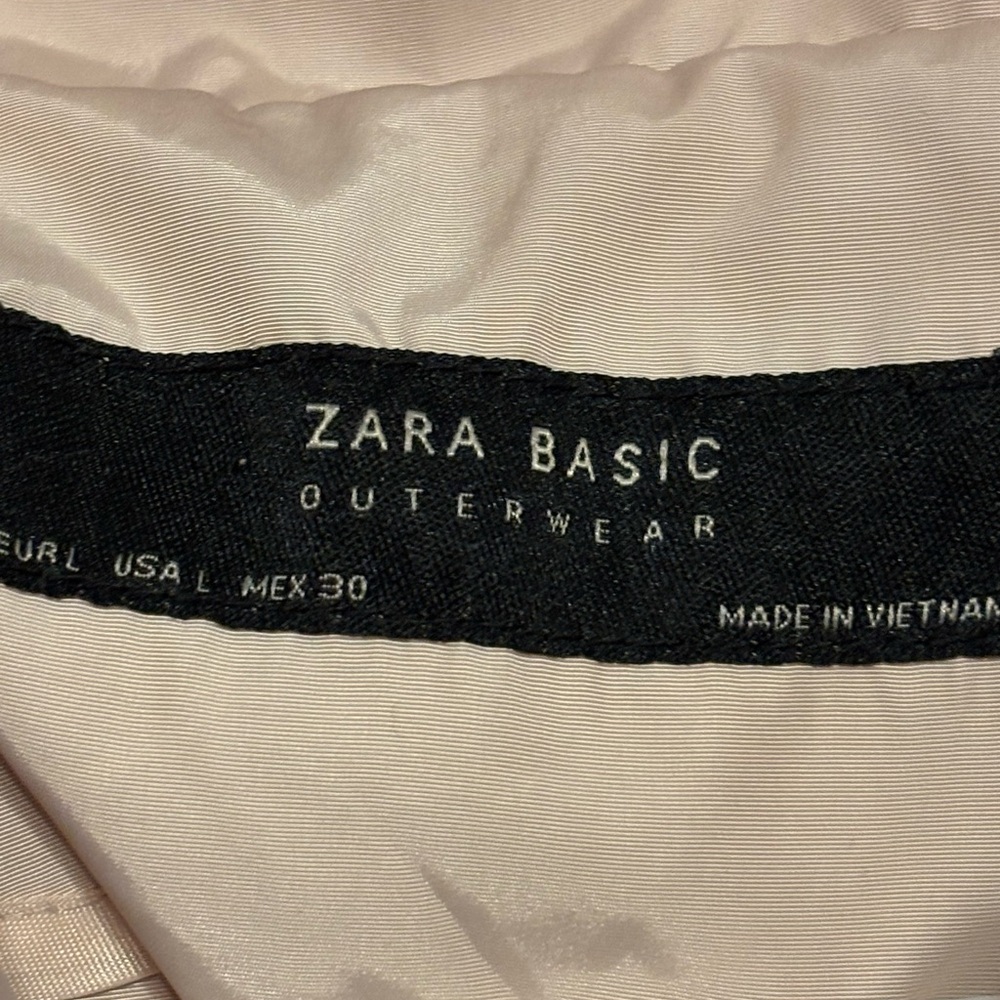 ZARA Basic Lightweight Pink Windbreaker Jacket – … - image 3